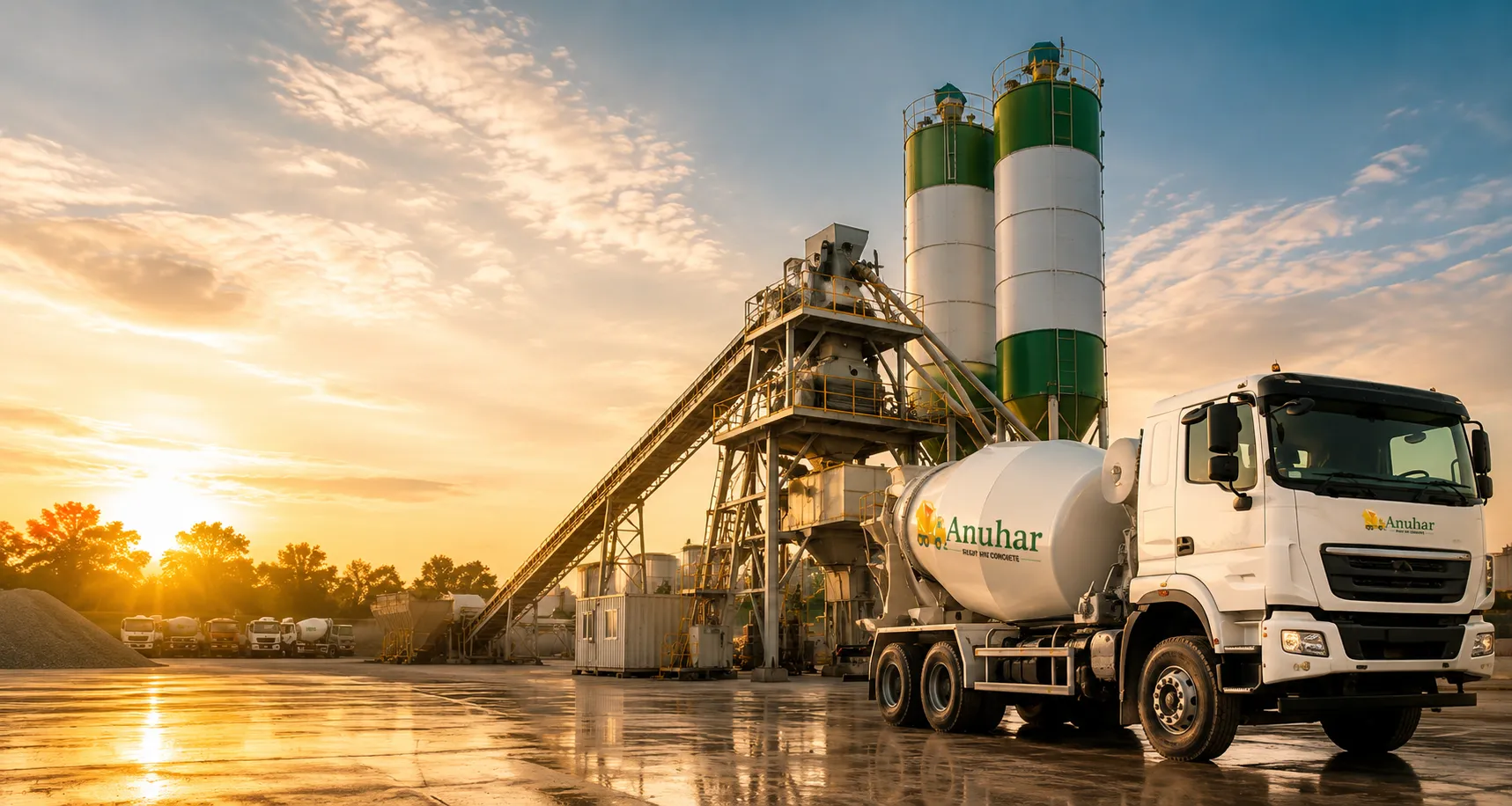 Anuhar Ready Mix Concrete Batching Plant
